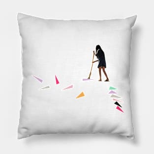 Swept Away Pillow