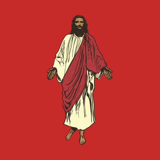 Retro Jesus by earmites