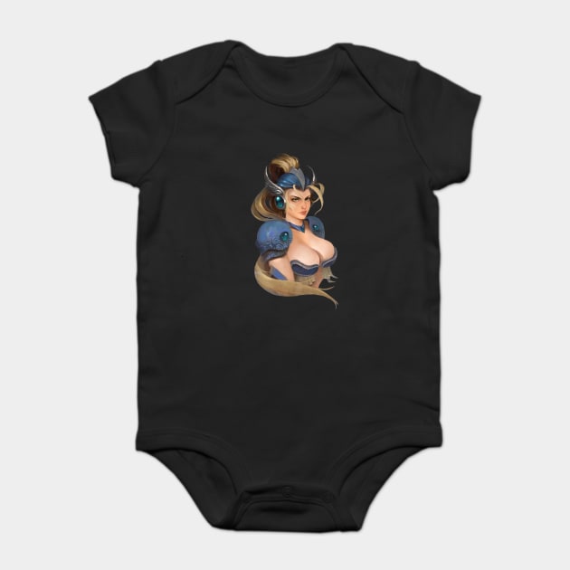Larissa Bust - Giantess - Baby Bodysuit
