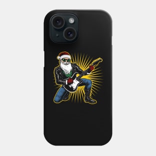 Santa is a rocker Phone Case