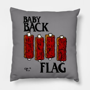 Baby Back Flag Pillow