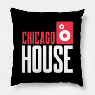 chicago house music Pillow