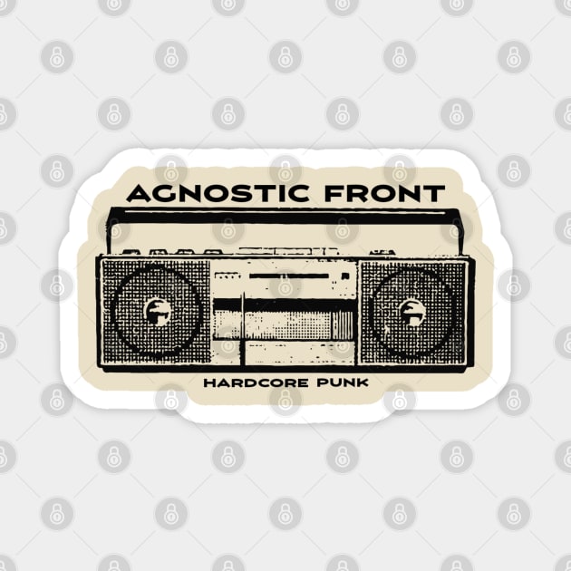 Agnostic Front Magnet by Rejfu Store