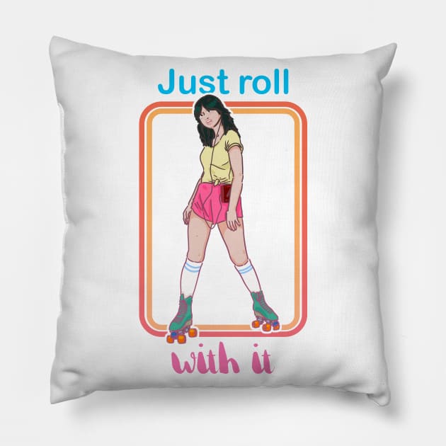 Just woll with it Pillow by BREAKINGcode