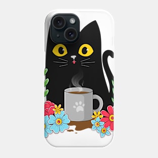 Coffee Cat Phone Case