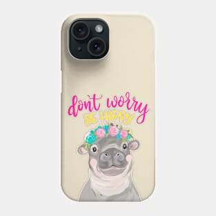 Happy Hippo Phone Case