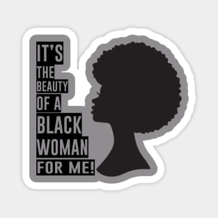 The Beauty of a Black Woman Magnet
