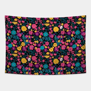 Floral Pattern Design Tapestry