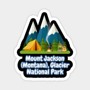 Mount Jackson (Montana), Glacier National Park Magnet