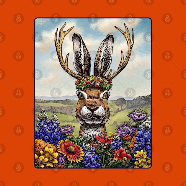 Ladybird's Jackalope by ChetArt