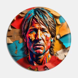 Keith Urban // Paper Art Pin