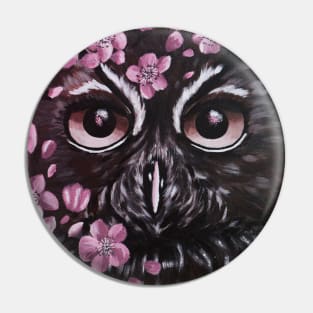 Eurasian eagle-owl Pin