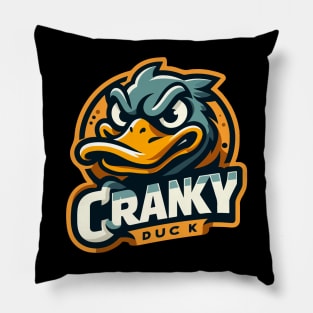 Cranky duck Pillow