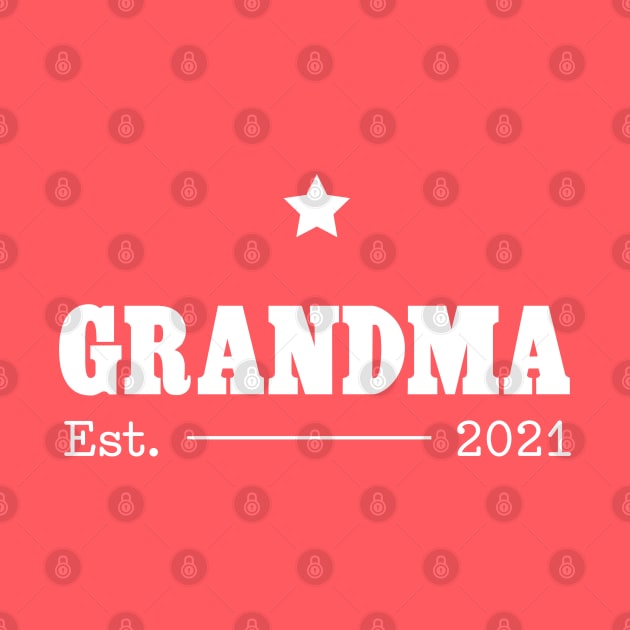 Grandma Est. 2021 by Inspire Creativity