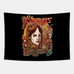 Vintage Poster Stooges Tapestry