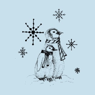 Snowy Penguins T-Shirt