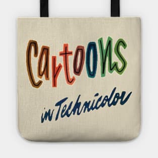 cartoons in technicolor! Tote