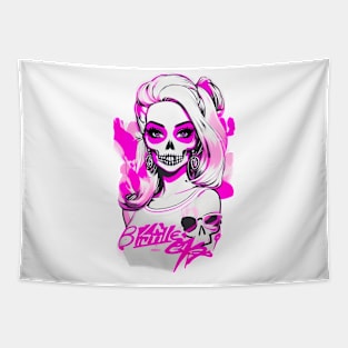 Skull Barbi Sweet Calavera Tapestry