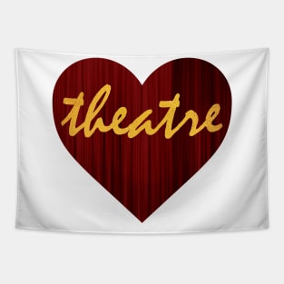 I Heart Theatre Tapestry