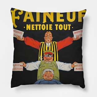 Faineuf France Vintage Poster 1911 Pillow