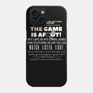 Enola Holmes Quotes Phone Case