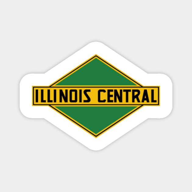 Illinois Central logo - Illinois Central Logo - Magnet | TeePublic
