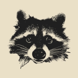 Raccoon Face T-Shirt