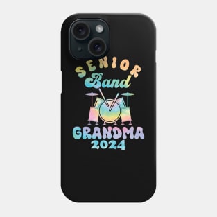 senior Band Grandma 2024 Funny grandma Phone Case