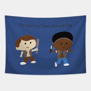 The Warriors Come Out and Play Tapestry