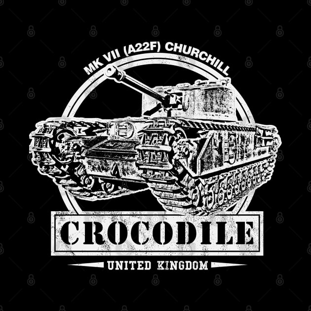 Churchill Crocodile WW2 Tank by rycotokyo81