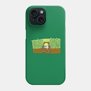 Spectacular Roller Derby Ball in a Cornfield Phone Case