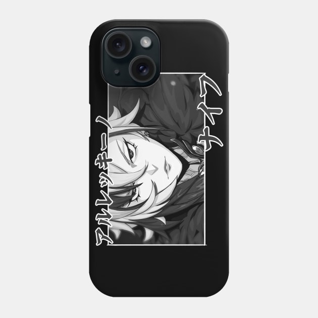 Arlecchino, "The Knave" - B&W Phone Case by Matheus_Caleb