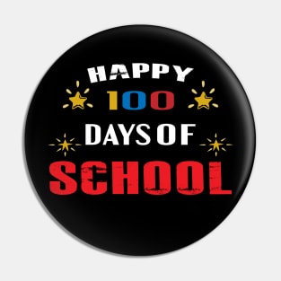 Happy 100 Day of School Pin