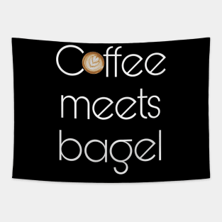 coffee meets bagel Tapestry