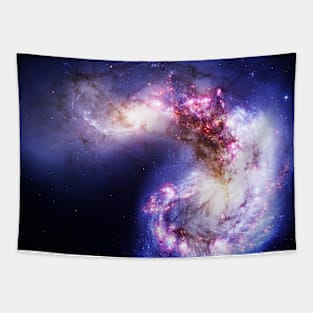 Colorful Universe Nebula Galaxy And Stars Tapestry