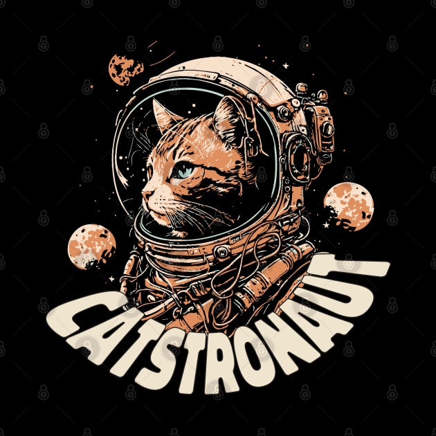 Catstronaut Cute Cat Astronaut by Kali Space