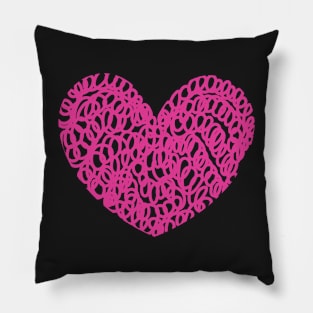 Copy of Copy of Valentine love you heart Pillow