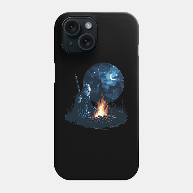 Dark Soul Guardian Protector of the Light Phone Case by Insect Exoskeleton