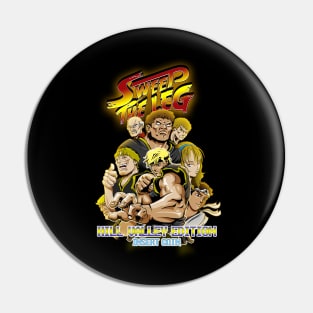 Sweep the Leg: Hill Valley Edition Pin