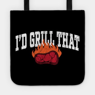 I'd Grill That - BBQ Pit Master Vintage Tote