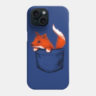 Little Fox in a Pocket Phone Case