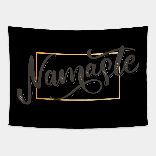 Namaste Tapestry by TambuStore