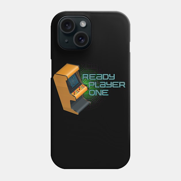 Ready Player One Retro Arcade Logo Phone Case by Nova5