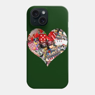 Heart Playing Card Shape Phone Case