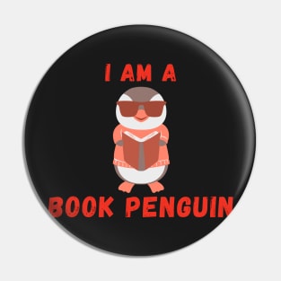 Book Penguin Pin