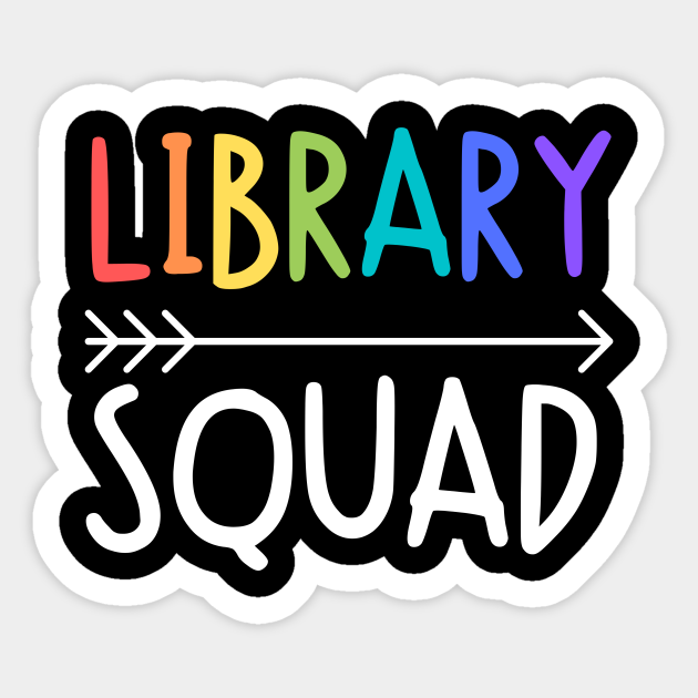 Library Squad - Library - Sticker