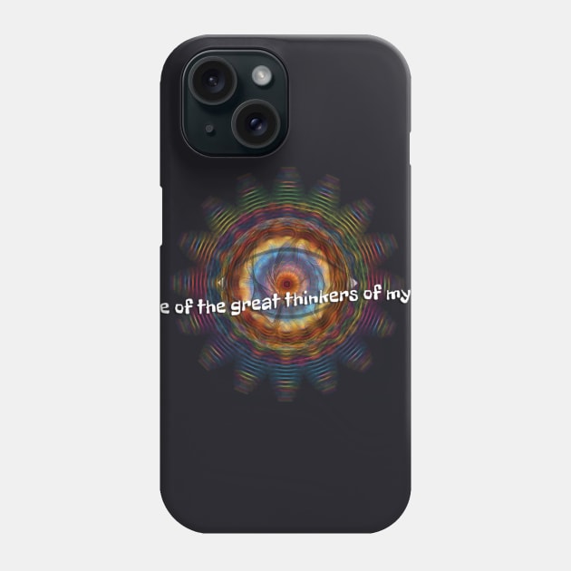 Great Thinker Phone Case by Jeffrey Torres