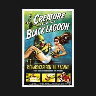 Creature from the Black Lagoon Vintage Movie Poster T-Shirt