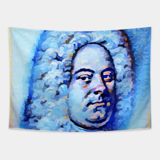 George Frideric Handel Portrait | George Frideric Handel Artwork | George Frideric Handel Painting 14 Tapestry