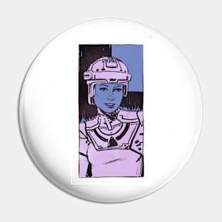 Yori portrait Pin